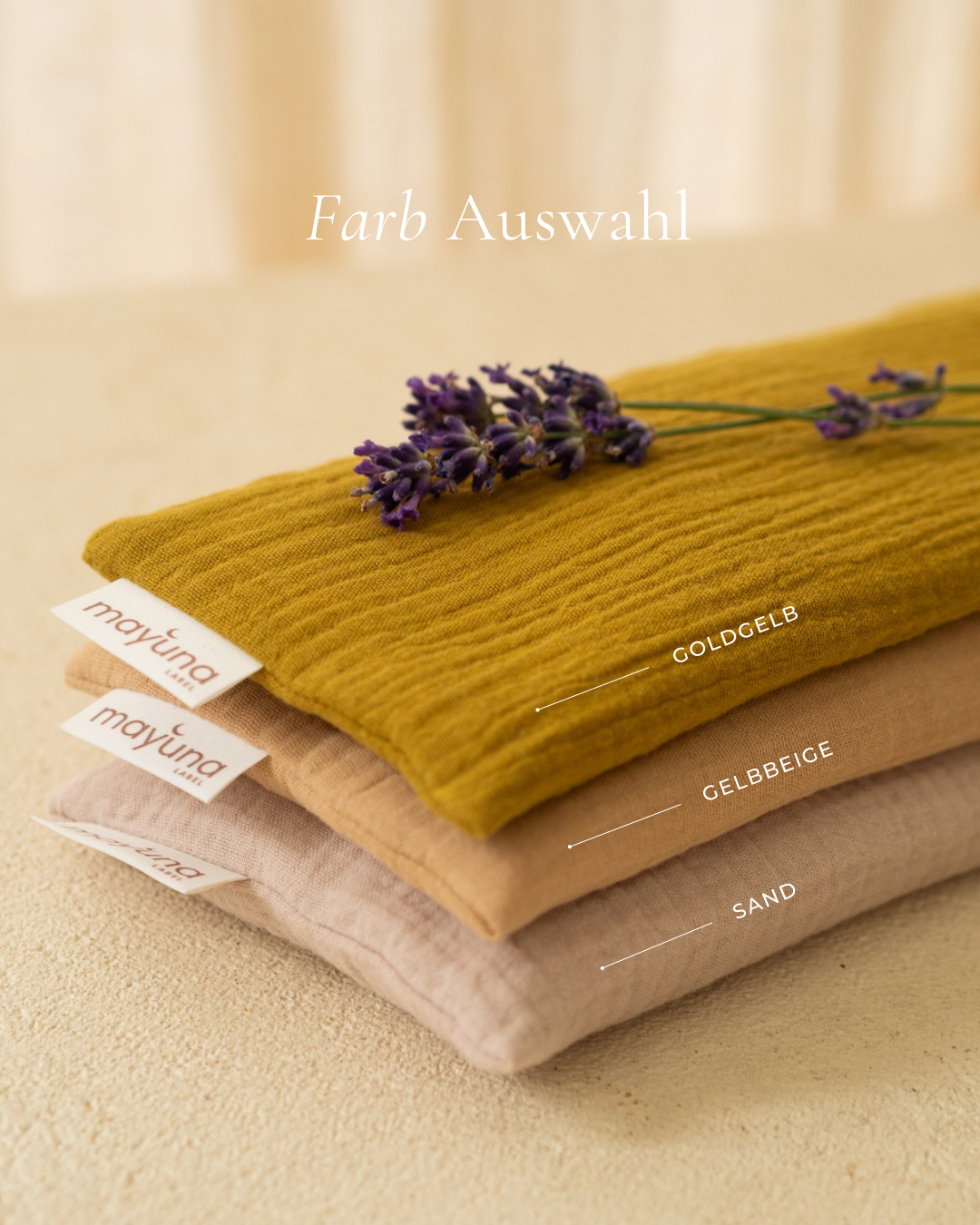 Augenkissen - Lavendel Neu